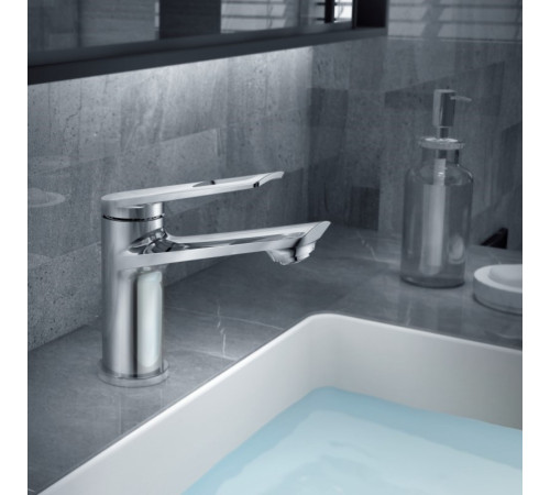 Смеситель для раковины Haiba HB10595, хром