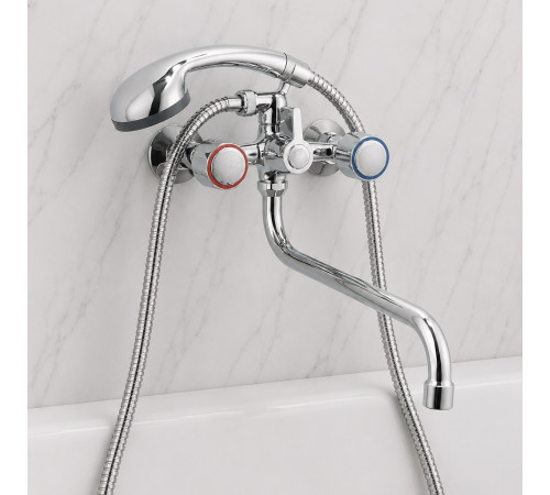 Смеситель для ванны FRUD R22109, хром