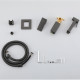 Гигиенический душ со смесителем FRAP F7506-9, оружейная сталь