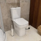 Унитаз напольный WesnaArt EKO 101-EKO05, белый