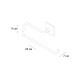 Кольцо для полотенец FIXSEN SQUARE FX-93110C, хром