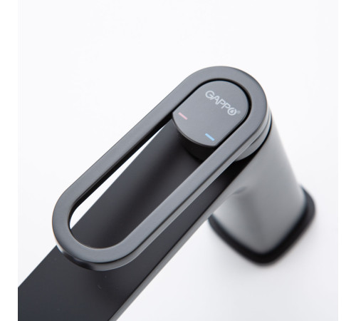 Смеситель для раковины Gappo G1027-6, черный
