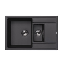 Кухонная мойка Florentina ЛИПСИ 20.250.D0780.302, антрацит