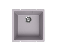 Кухонная мойка Ulgran Quartz Under 400-04, платина