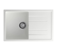 Кухонная мойка GranFest QUADRO 780L, иней