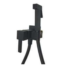 Гигиенический душ со смесителем Webert Pegaso PE870303560, черный