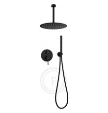 Душевая система встраиваемая FILARETE Roun FL1024BL, черный
