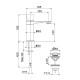 Смеситель для раковины Webert ONE-B NB830102015, хром/сталь