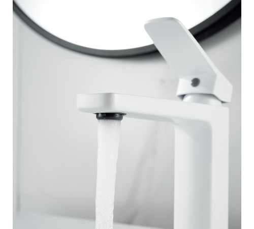 Смеситель для раковины Raffine F0199C, белый