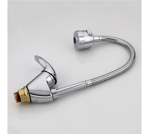 Смеситель для кухни с гибким изливом и режимом душ FRAP F4303, хром