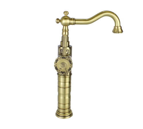 Смеситель для раковины Bronze de Luxe WINDSOR 21888, бронза