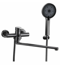 Смеситель для ванны Fmark FS8225Q, графит