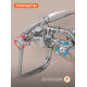 Смеситель для ванны Prohanss P11.22, хром