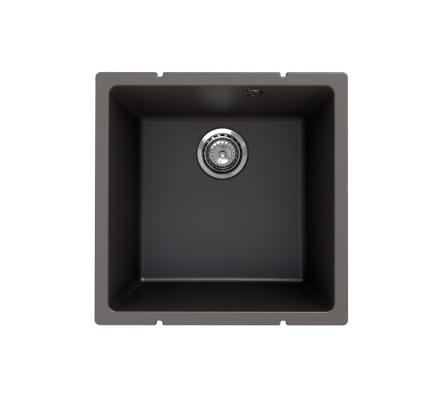 Кухонная мойка Ulgran Quartz Under 400-09, асфальт