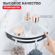 Полка для ванной комнаты угловая Raglo R340.01.06, черный
