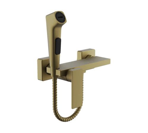 Гигиенический душ со смесителем BELZ B55653-5, матовое золото