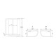 Душевая кабина Timo Lux T-7702R, 120x85x225