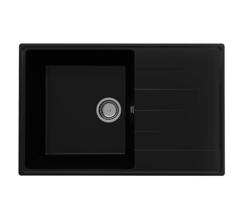 Кухонная мойка Ulgran Quartz Prima 780-07, уголь