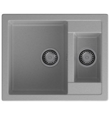 Кухонная мойка GranFest QUADRO 610K, серый