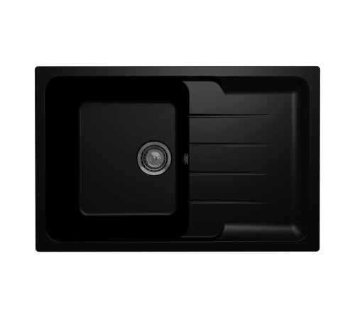 Кухонная мойка Ulgran Quartz Gerda 780-07, уголь