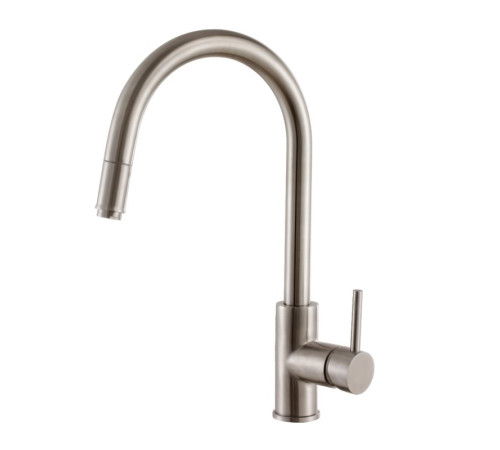 Смеситель для кухни Haiba HB70304-5, сталь