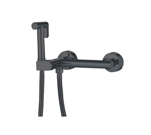 Гигиенический душ со смесителем Haiba HB5514-7, черный