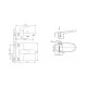 Смеситель для ванны Bravat Pure F6105161C-01, хром