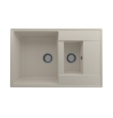 Кухонная мойка Ulgran Quartz Prima 780 1,5K-02, лен