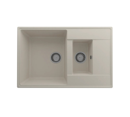 Кухонная мойка Ulgran Quartz Prima 780 1,5K-02, лен