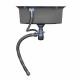 Кухонная мойка FRAP FS6050-9, оружейная сталь