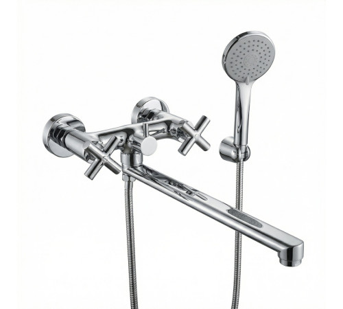 Смеситель для ванны BRAVAT F6803934CP-B-SW, хром