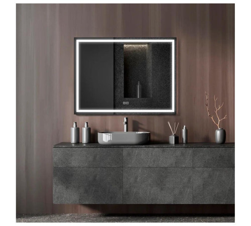 Зеркало Silver Mirrors Ливия 800х600 - 2.2 (ТХ, подогрев, сенсорный выключатель)