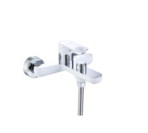 Смеситель для ванны D-Lin D130377-C, белый