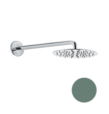 Верхний душ ультратонкий с кронштейном Fiore 30SM8630, изумрудный