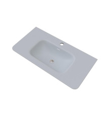 Раковина встраиваемая Knotlor ГРАЦИЯ FWB110900BEM, серый шелк, 90 см