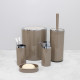 Стакан для ванной комнаты FIXSEN ROUND BEIGE FX-452-3, бежевый