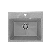 Кухонная мойка Practik PR-M-490-003 (без сифона), светло-серый