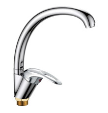 Смеситель для кухни Haiba HB4103-2, хром
