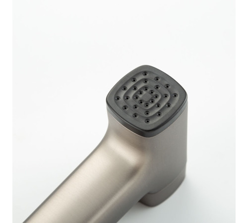 Гигиенический душ со смесителем FRAP F7591-29, оружейная сталь