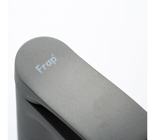 Смеситель для раковины высокий Frap F1075-219, графит