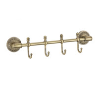 Планка с крючками Savol S-006674C, бронза