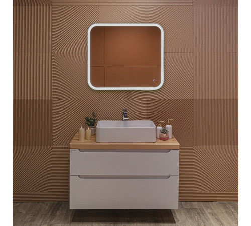 Зеркало RAVAL Призма Prz.02.800x700/W/RL, 80 см