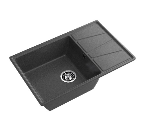 Кухонная мойка GranFest VERTEX 780L, графит