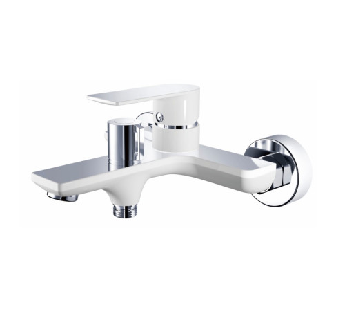 Смеситель для ванны Haiba HB60505-8, белый