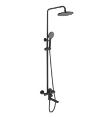 Душевая система Esko Orlando Black ST260OLB, черный