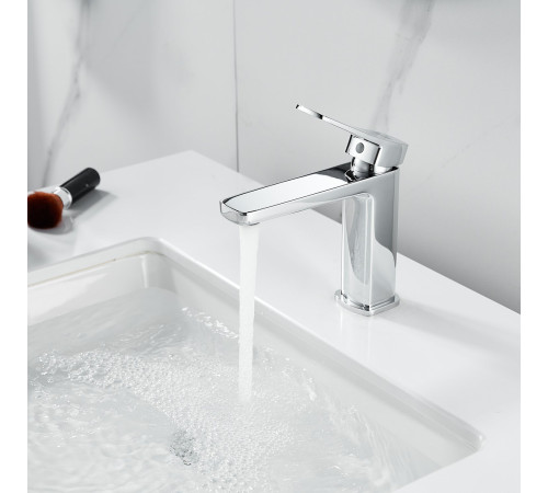 Смеситель для раковины Raffine F0199, хром