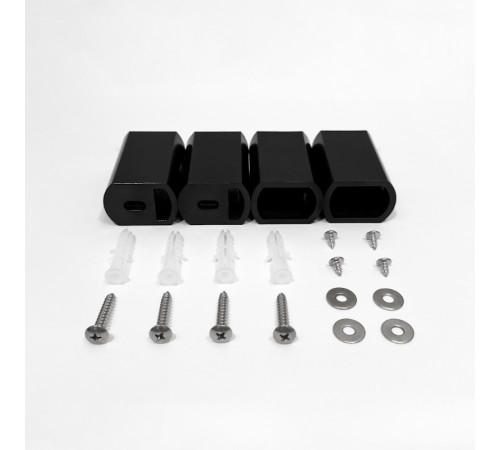 Полотенцесушитель электрический Fixsen BASIC 600х500 FX-7400B, черный