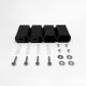 Полотенцесушитель электрический Fixsen BASIC 600х500 FX-7400B, черный