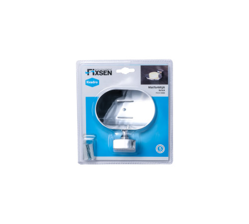 Мыльница литая Fixsen Kvadro FX-61308A