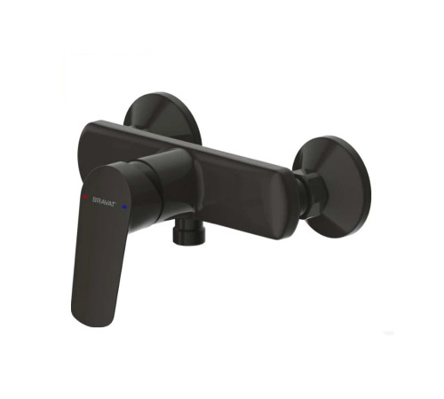 Смеситель для душа Bravat Rhein F9429564BW-01-ENG, черный